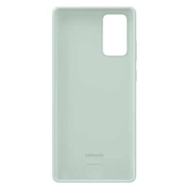 Захисний чохол Silicone Cover для Samsung Galaxy Note 20 (N980) EF-PN980TMEGRU - Mint