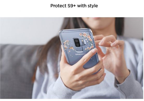 Защитный чехол Spigen SGP Liquid Crystal Blossom для Samsung Galaxy S9+ (G965) - Nature