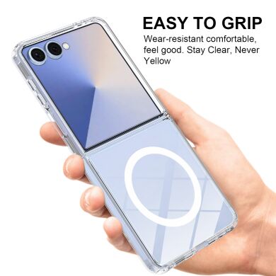 Захисний чохол UniCase AirBag MagSafe (FF) для Samsung Galaxy Flip 7 - Clear