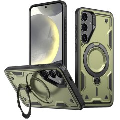 Защитный чехол UniCase Lander Armor для Samsung Galaxy S24 FE (S721) - Olive Green