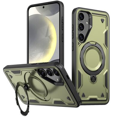 Захисний чохол UniCase Lander Armor для Samsung Galaxy S24 (S921) / Galaxy S25 (S931) - Olive Green