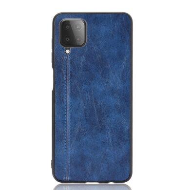 Защитный чехол UniCase Leather Series для Samsung Galaxy A12 (A125) / A12 Nacho (A127) / M12 (M127) - Blue