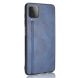 Защитный чехол UniCase Leather Series для Samsung Galaxy A12 (A125) / A12 Nacho (A127) / M12 (M127) - Blue. Фото 3 из 10