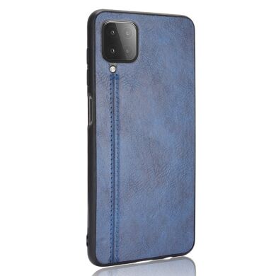 Защитный чехол UniCase Leather Series для Samsung Galaxy A12 (A125) / A12 Nacho (A127) / M12 (M127) - Blue