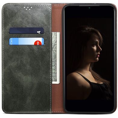 Захисний чохол UniCase Leather Wallet для Samsung Galaxy A57 (A576) - Green