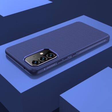 Захисний чохол UniCase Twill Soft для Samsung Galaxy A53 (А536) - Blue