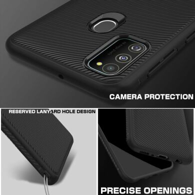 Захисний чохол UniCase Twill Soft для Samsung Galaxy M30s (M307) / Galaxy M21 (M215) - Black