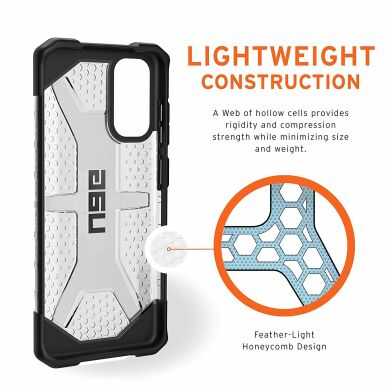 Защитный чехол URBAN ARMOR GEAR (UAG) Plasma для Samsung Galaxy S20 (G980) - Ash