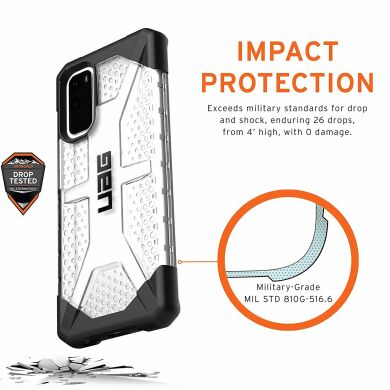 Защитный чехол URBAN ARMOR GEAR (UAG) Plasma для Samsung Galaxy S20 (G980) - Ice