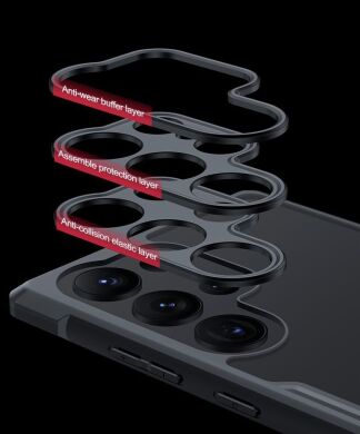 Защитный чехол XUNDD Rugged Case для Samsung Galaxy S23 Plus (S916) - Black