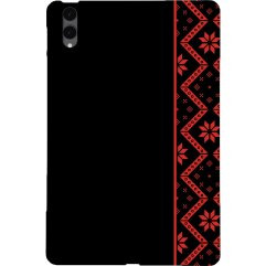 Защитный кейс Deexe Art Style для Samsung Galaxy Tab S12 Plus - Red