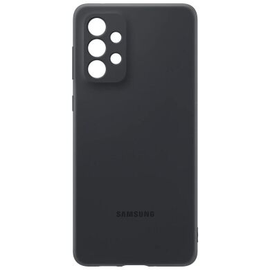 Защитный чехол Silicone Cover для Samsung Galaxy A73 (A736) EF-PA736TBEGRU - Black