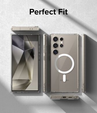 Захисний чохол Ringke Fusion Magnetic для Samsung Galaxy S24 Ultra (S928) 8809961783586 - Clear