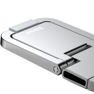 Подставка для ноутбука Baseus Slim Laptop Kickstand (LUZC00001) - Silver