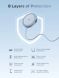 Беспроводное зарядное устройство UGREEN W753 MagFlow (25W) QI2 (55959) - Starlight Blue. Фото 10 из 11