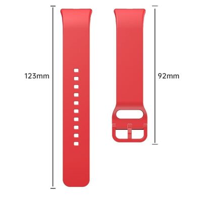 Ремінець UniCase Silicone Strap для Samsung Galaxy Fit 3 - Red