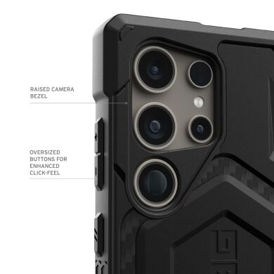 Защитный чехол URBAN ARMOR GEAR (UAG) Monarch Pro для Samsung Galaxy S24 (S921) - Carbon Fiber