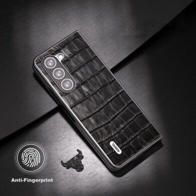 Захисний чохол ABEEL Croco Skin (FF) для Samsung Galaxy Fold 5 - Green