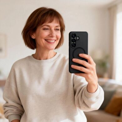 Захисний чохол Tech-Protect Magmat MagSafe для Samsung Galaxy S26 (S942) - Matte Black