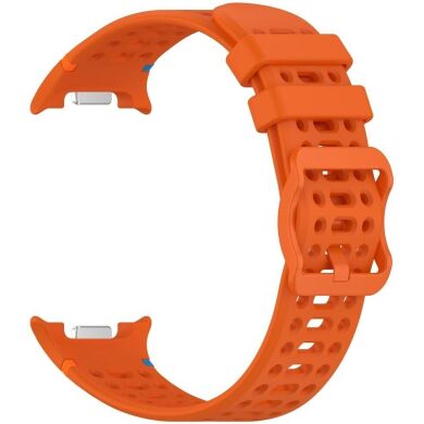Ремешок Reframe Holes Design для Samsung Galaxy Watch 8 (40/44mm) / 8 Classic - Orange