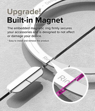 Захисний чохол Ringke Fusion Magnetic для Samsung Galaxy S24 Ultra (S928) 8809961783586 - Clear