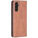 Чехол UniCase Geometric Pattern для Samsung Galaxy A15 (A155) - Brown. Фото 3 из 8