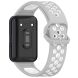 Ремешок Deexe Dot Color для Samsung Galaxy Fit 3 - Grey / White. Фото 2 из 7