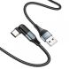 Кабель Hoco U100 Orbit USB to Type-C (3A, 1.2m) - Black. Фото 5 из 7