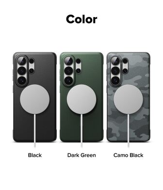 Захисний чохол Ringke Onyx Magnetic (FP) для Samsung Galaxy S26 Ultra (S948) 8800328816022 - Camo Black