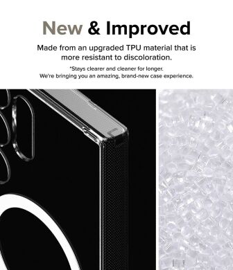 Захисний чохол Ringke Fusion Magnetic для Samsung Galaxy S24 Ultra (S928) 8809961783586 - Clear