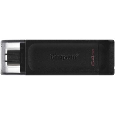 Флеш-накопитель Kingston DT 70 64GB Type-C (DT70/64GB) - Black