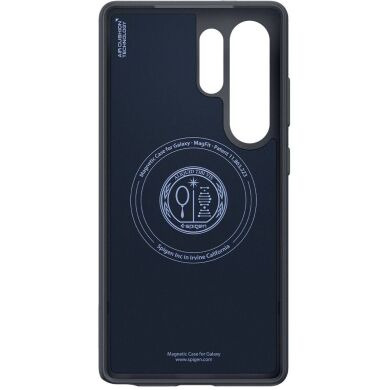 Захисний чохол Spigen (SGP) Caseology Parallax (MagFit) by Spigen для Samsung Galaxy S25 Ultra (S938) ACS09054 - Navy Violet