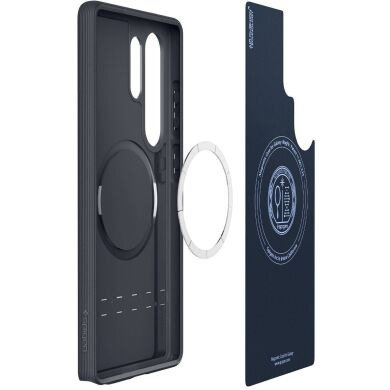 Захисний чохол Spigen (SGP) Caseology Parallax (MagFit) by Spigen для Samsung Galaxy S25 Ultra (S938) ACS09054 - Navy Violet