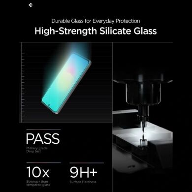 Комплект защитных стекол Spigen GLAS.tR EZ Fit Pro (FP) для Samsung Galaxy A27 (A276) AGL11810