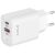 Мережевий зарядний пристрій ACCLAB&nbsp;AL-TC452 PD45W + QC4.0 (USB + Type-C) - White