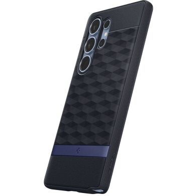 Захисний чохол Spigen (SGP) Caseology Parallax (MagFit) by Spigen для Samsung Galaxy S25 Ultra (S938) ACS09054 - Navy Violet