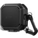 Защитный чехол Tech-Protect Carbonx MagSafe для Samsung Galaxy Buds 4 / Buds 4 Pro - Black. Фото 1 из 8