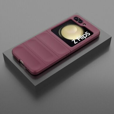 Захисний чохол Deexe Terra Case (FF) для Samsung Galaxy Flip 5 - Red