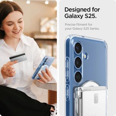 Кардхолдер Spigen Ultra Hybrid (Mag Fit) AFA09206 - Crystal Clear