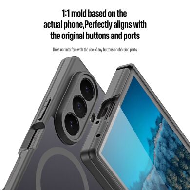 Защитный чехол Dux Ducis Expn Series Magnetic (FF) для Samsung Galaxy Fold 8 Ultra - Black