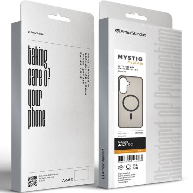 Защитный чехол ArmorStandart Mystiq MagCase для Samsung Galaxy A57 (A576) - Black