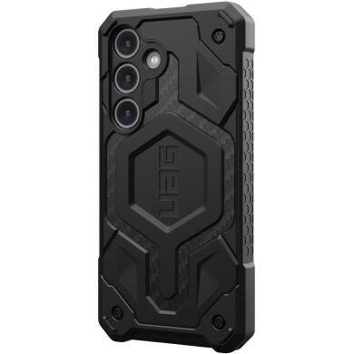 Защитный чехол URBAN ARMOR GEAR (UAG) Monarch Pro для Samsung Galaxy S24 (S921) - Carbon Fiber