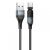 Кабель Hoco U100 Orbit USB to Type-C (3A, 1.2m) - Black