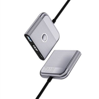 USB HUB WIWU Wi-HB002 Type-C to USB+Type-C+HDMI - Gray