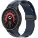 Ремешок Deexe Camo Silicone для Samsung Galaxy Watch 4 / 4 Classic / 5 / 5 Pro - Midnight Blue. Фото 4 из 7