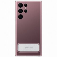 Чохол-накладка Clear Standing Cover для Samsung Galaxy S22 Ultra (S908) EF-JS908CTEGRU - Transparency