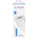 Мережевий зарядний пристрій ACCLAB&nbsp;AL-TC452 PD45W + QC4.0 (USB + Type-C) - White