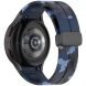 Ремінець Deexe Camo Silicone для Samsung Galaxy Watch 4 / 4 Classic / 5 / 5 Pro - Midnight Blue