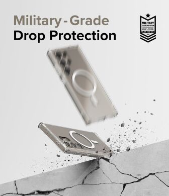 Захисний чохол Ringke Fusion Magnetic для Samsung Galaxy S24 Ultra (S928) 8809961783586 - Clear