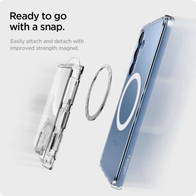 Кардхолдер Spigen Ultra Hybrid (Mag Fit) AFA09206 - Crystal Clear